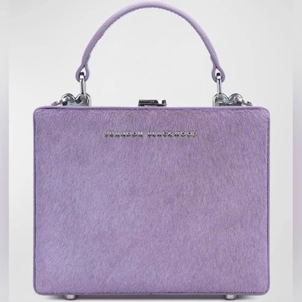 Brandon Blackwood lavender trunk bag